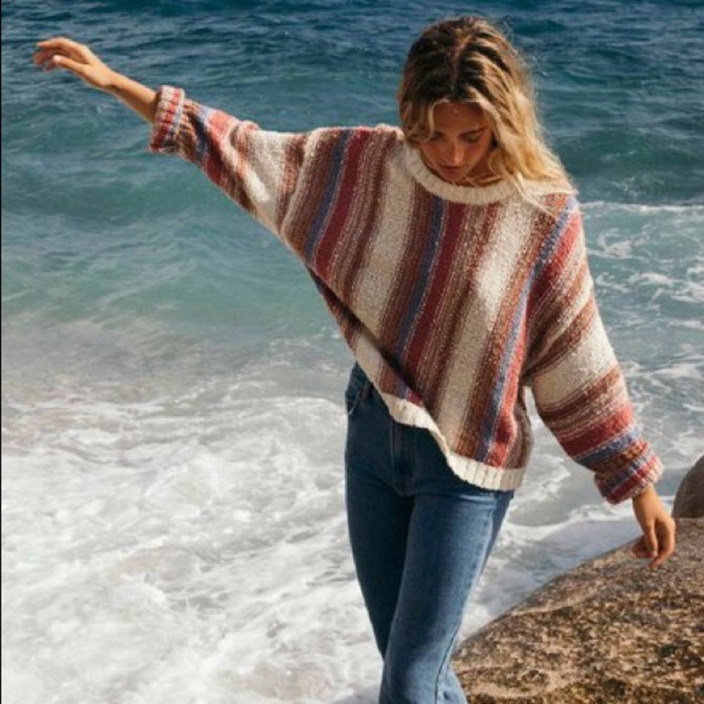 🌴🌼BILLABONG- EASY GOING CREW SWEATER🌼🌴 - Picture 3 of 10